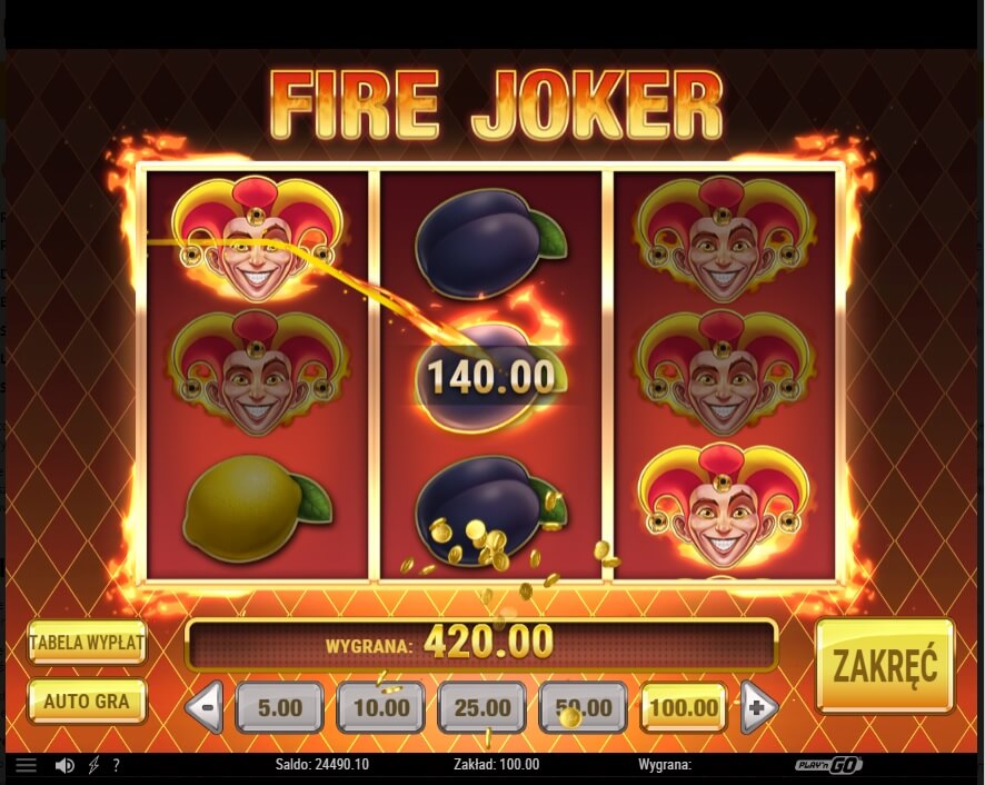 fire joker